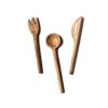 Entertaining Coton Colors by Laura Johnson | Fundamentals Wood Appetizer Utensils, Set Of 3