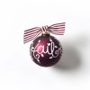 Ornaments Coton Colors by Laura Johnson | Mississippi State Lights Glass Ornament