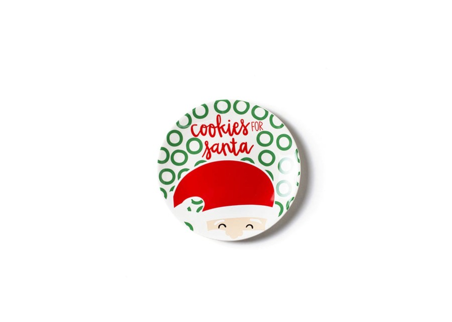 Tabletop Coton Colors by Laura Johnson | North Pole Cookies For Santa Plate, Fair Skin