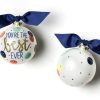 Commemorative Keepsakes Coton Colors by Laura Johnson | You'Re The Best Ever Glass Ornament