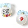 Ornaments Coton Colors by Laura Johnson | Friends Are The Best Presents Glass Ornament