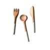 Entertaining Coton Colors by Laura Johnson | Fundamentals Stellar Wood Appetizer Utensils, Set Of 3