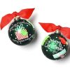 Ornaments Coton Colors by Laura Johnson | Many Ways Merry Christmas To You Glass Ornament