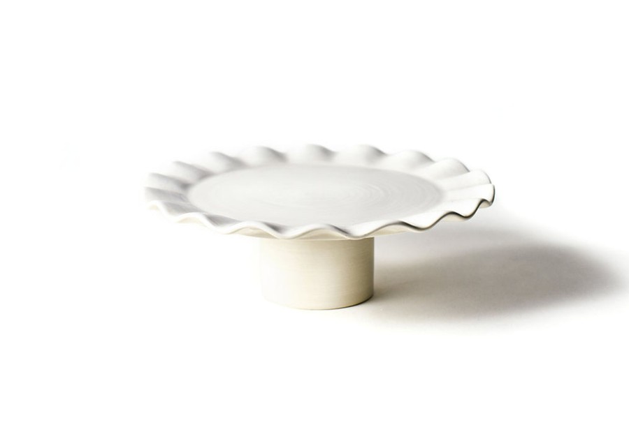 Entertaining Coton Colors by Laura Johnson | Signature White 11In Cake Stand