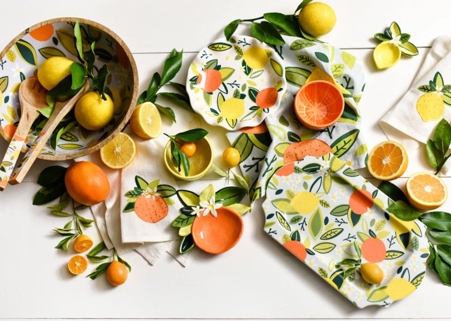 Entertaining Coton Colors by Laura Johnson | Citrus Traditional Tray