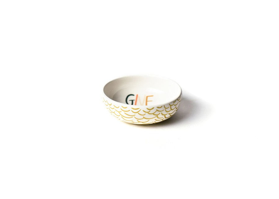 Entertaining Coton Colors by Laura Johnson | Give Thanks Round Dipping Bowl