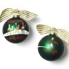 Ornaments Coton Colors by Laura Johnson | Silent Night Glass Ornament