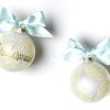 Ornaments Coton Colors by Laura Johnson | Floral Bridesmaid Glass Ornament