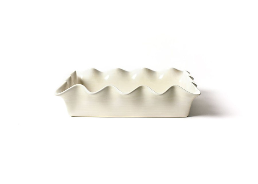 Entertaining Coton Colors by Laura Johnson | Signature White Ruffle Casserole