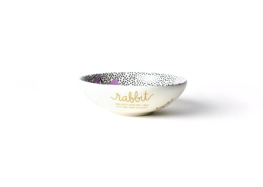 Tabletop Coton Colors by Laura Johnson | Chinese Zodiac Rabbit Bowl