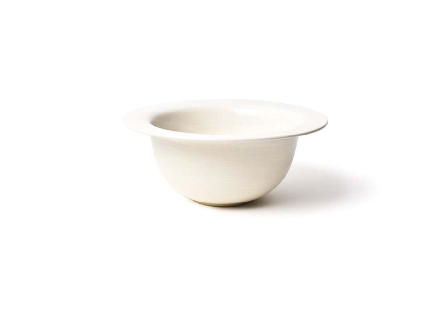 Tabletop Coton Colors by Laura Johnson | Signature White 7" Rimmed Bowl