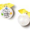 Ornaments Coton Colors by Laura Johnson | How Can I Thank God Enough For You Glass Ornament