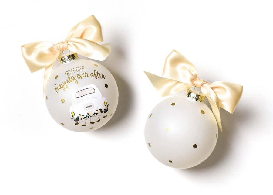 Ornaments Coton Colors by Laura Johnson | Next Stop Happily Ever After Glass Ornament