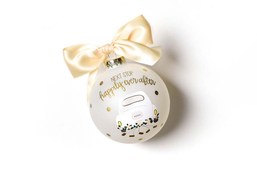 Ornaments Coton Colors by Laura Johnson | Next Stop Happily Ever After Glass Ornament