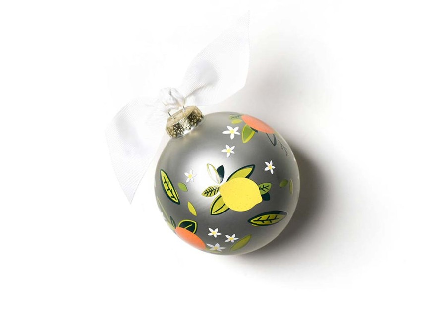 Commemorative Keepsakes Coton Colors by Laura Johnson | Citrus Glass Ornament