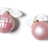 Ornaments Coton Colors by Laura Johnson | It'S A Girl Popper Glass Ornament