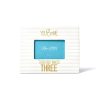 Commemorative Keepsakes Coton Colors by Laura Johnson | You & Me Then Baby Makes Three Stripe Frame