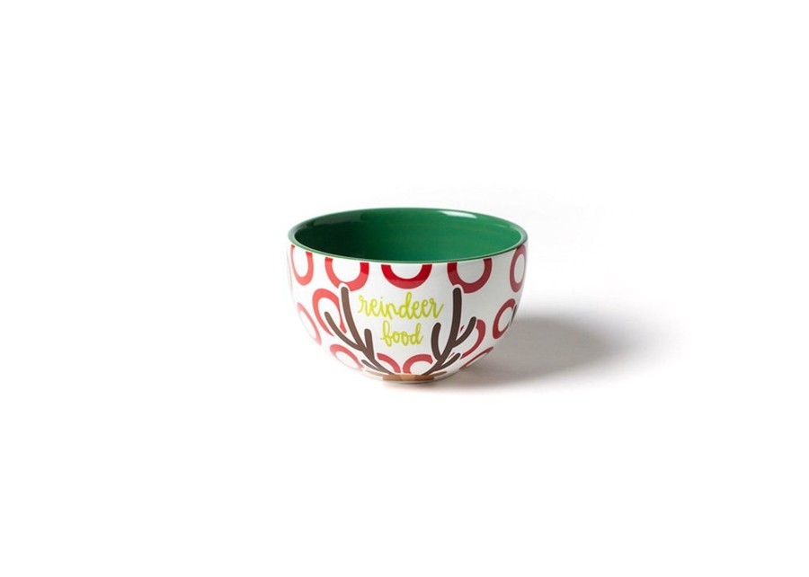 Entertaining Coton Colors by Laura Johnson | North Pole Reindeer Small Bowl