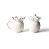 Entertaining Coton Colors by Laura Johnson | Signature White Ruffle Cream And Sugar Set