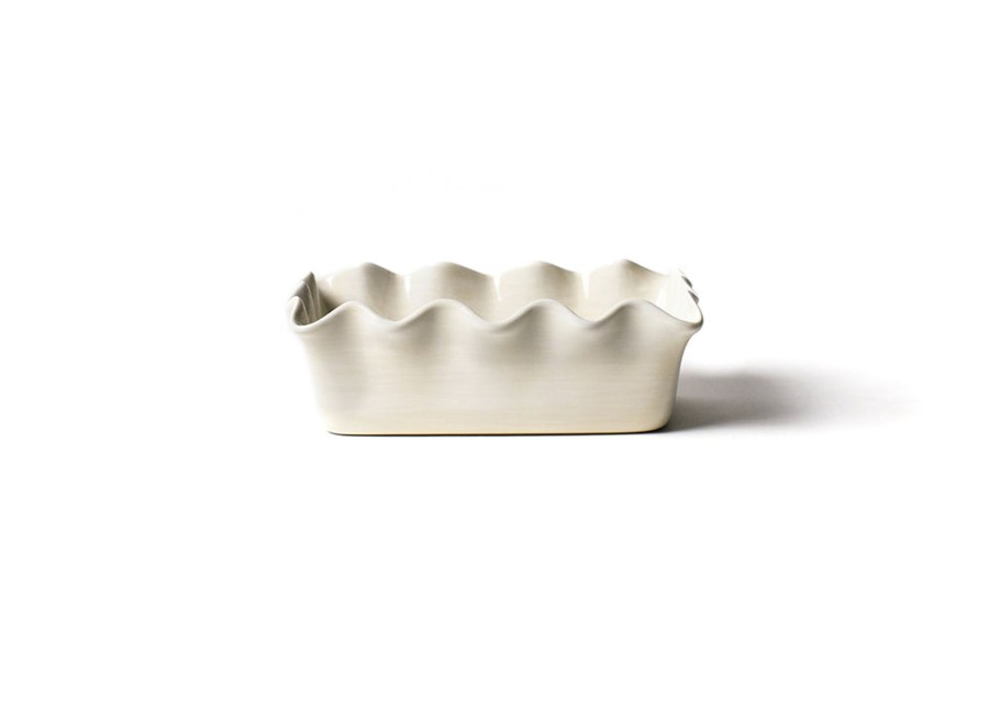 Entertaining Coton Colors by Laura Johnson | Signature White Ruffle Loaf Pan