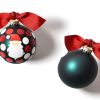 Ornaments Coton Colors by Laura Johnson | Ho Ho Santa Glass Ornament, Fair Skin