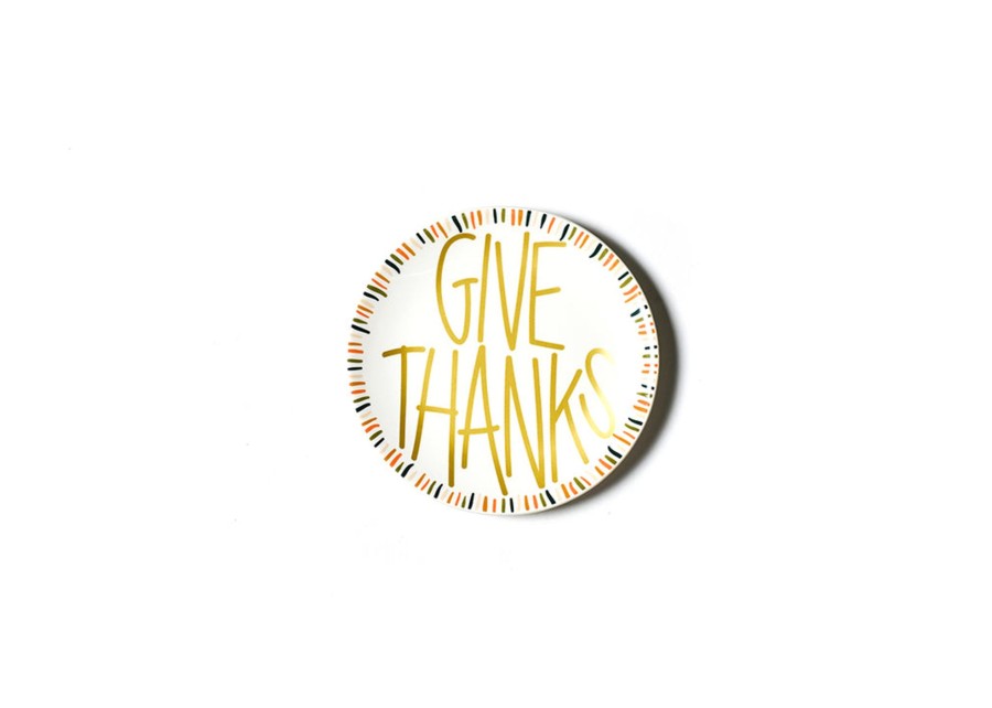 Tabletop Coton Colors by Laura Johnson | Dusk Give Thanks Salad Plate