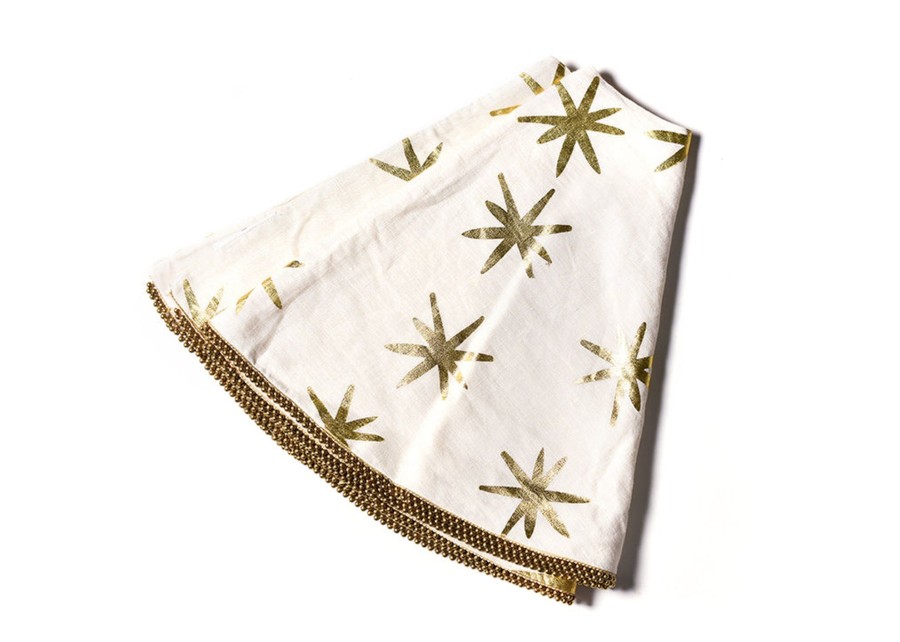 Home Coton Colors by Laura Johnson | Gold Star Tree Skirt