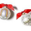 Ornaments Coton Colors by Laura Johnson | Rainbow Of Hope Glass Ornament