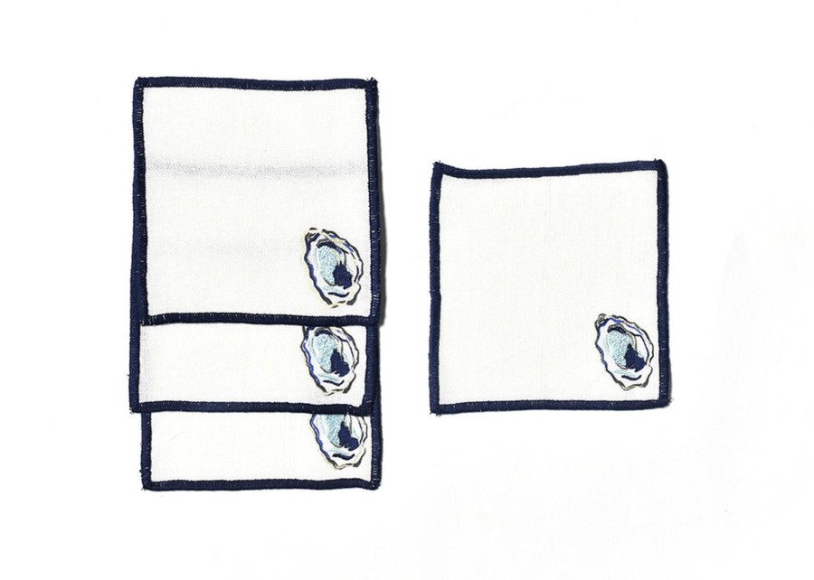 Entertaining Coton Colors by Laura Johnson | Oyster Cocktail Napkins, Set Of 4