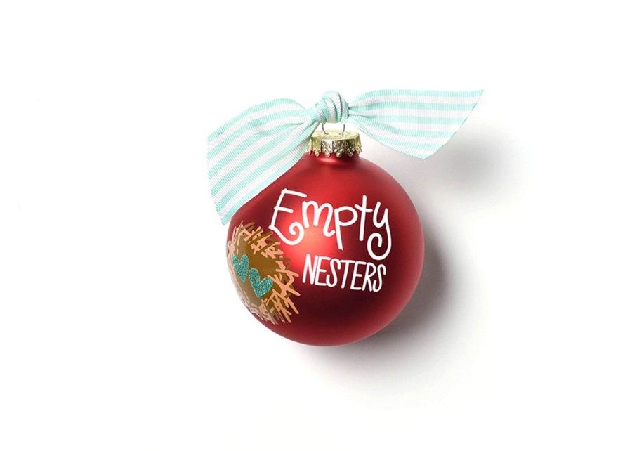 Commemorative Keepsakes Coton Colors by Laura Johnson | Empty Nesters Glass Ornament