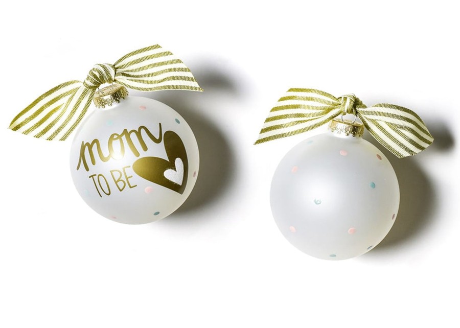 Ornaments Coton Colors by Laura Johnson | Mom To Be Glass Ornament