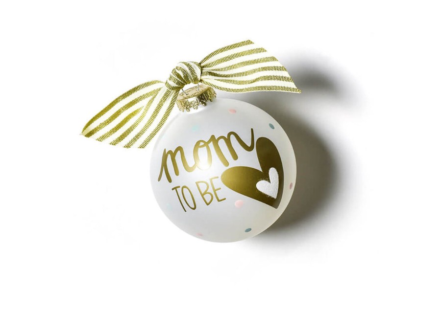 Ornaments Coton Colors by Laura Johnson | Mom To Be Glass Ornament