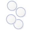 Entertaining Coton Colors by Laura Johnson | Iris Blue Drop Round Placemat, Set Of 4