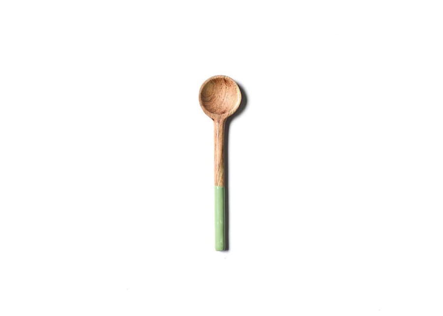 Entertaining Coton Colors by Laura Johnson | Fundamental Sage Wood Appetizer Spoon