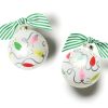 Ornaments Coton Colors by Laura Johnson | Gleaming Lights Glass Ornament