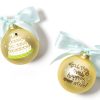 Ornaments Coton Colors by Laura Johnson | Wedding Cake Glass Ornament