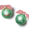 Commemorative Keepsakes Coton Colors by Laura Johnson | Home Is Wherever I'M With You Glass Ornament