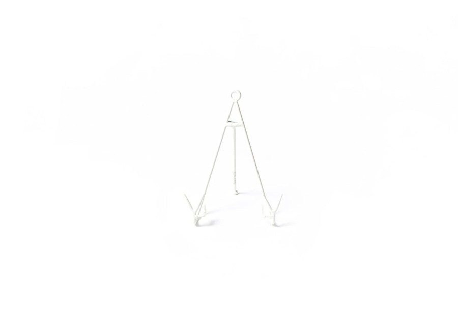 Home Coton Colors by Laura Johnson | White Medium Flare Plate Stand