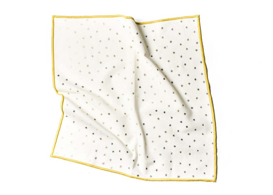 Tabletop Coton Colors by Laura Johnson | Gold Star Napkin, Set Of 4