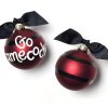 Ornaments Coton Colors by Laura Johnson | University Of South Carolina Stripe Glass Ornament