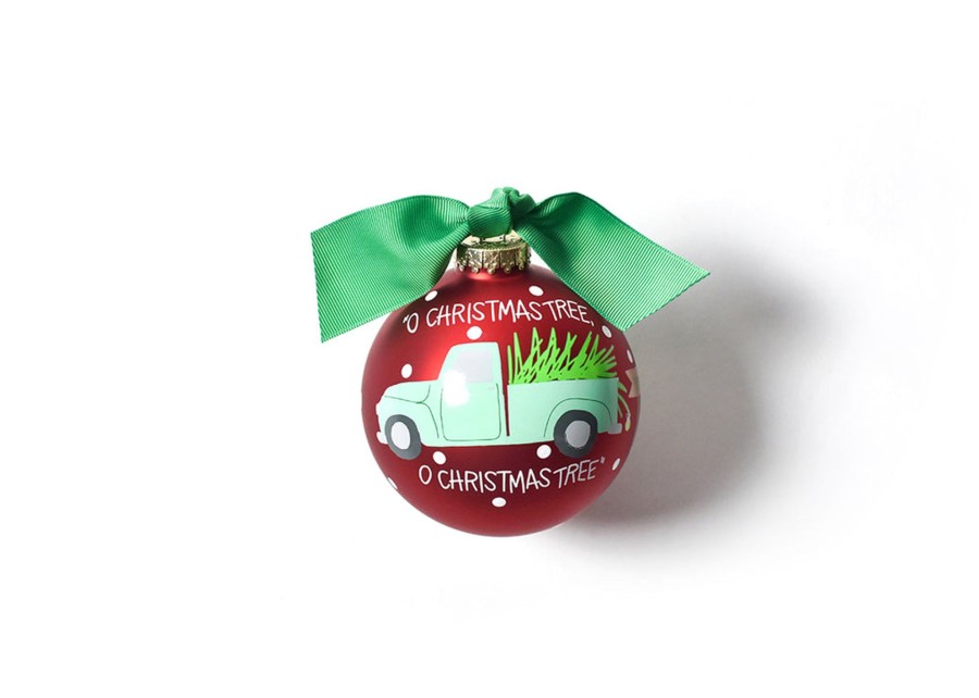 Ornaments Coton Colors by Laura Johnson | O Christmas Tree Farm Glass Ornament