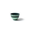 Entertaining Coton Colors by Laura Johnson | Emerald Stripe Ruffle Appetizer Bowl