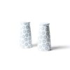 Entertaining Coton Colors by Laura Johnson | Iris Blue Pip Pedestal Salt And Pepper Shakers Set