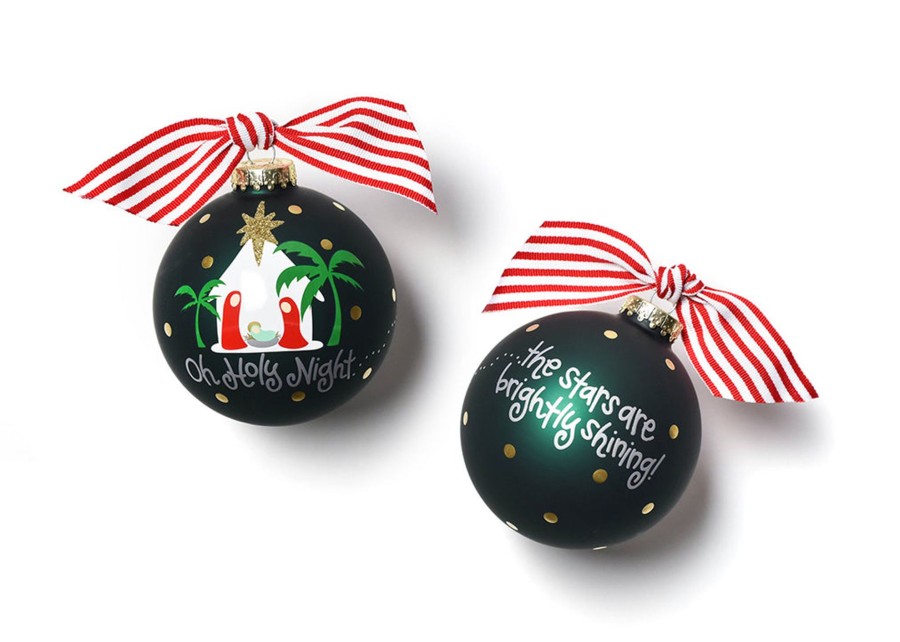 Commemorative Keepsakes Coton Colors by Laura Johnson | Oh Holy Night Glass Ornament