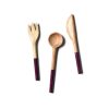 Entertaining Coton Colors by Laura Johnson | Fundamentals Coquette Wood Appetizer Utensils, Set Of 3